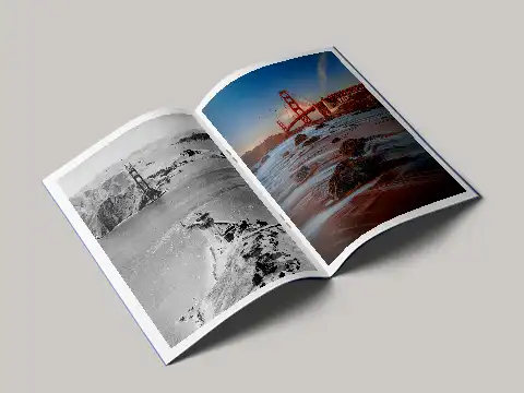 Saddle-stitched booklet printed by Rainbow Book Printing