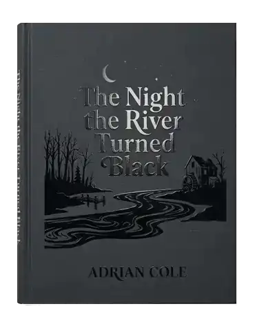 Book cover with spot UV gloss coating effect